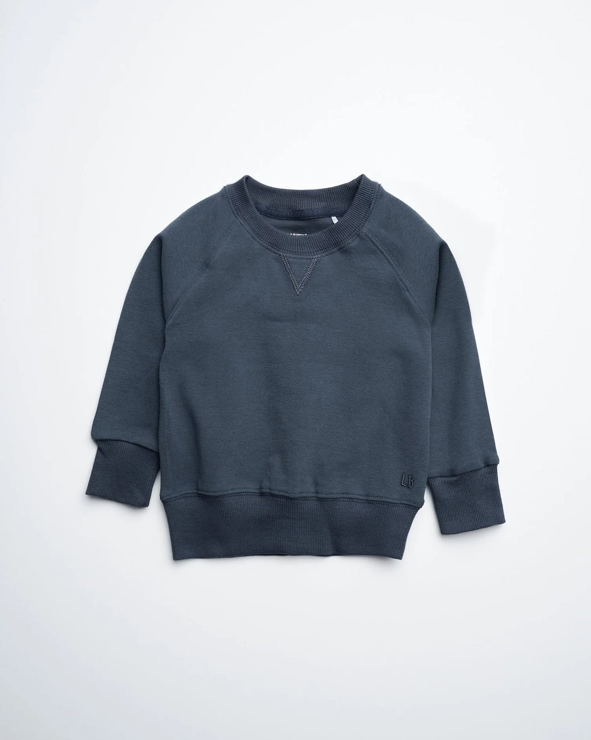 Little Bipsy Blue Raglan Crewneck