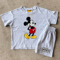 Classic Grey Mickey Short Set