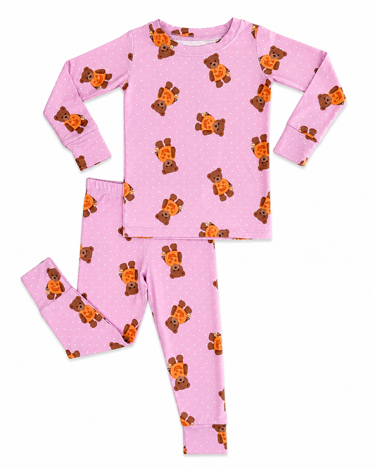 IMJ Polka Dot Little Boo Bear 2pc Set