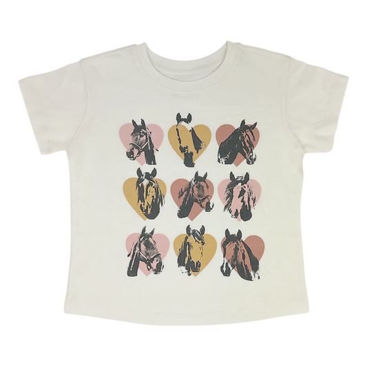 Tiny Whales Wild Horses Super Tee