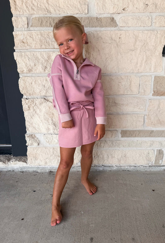 Banana Split Mauve Skort Set
