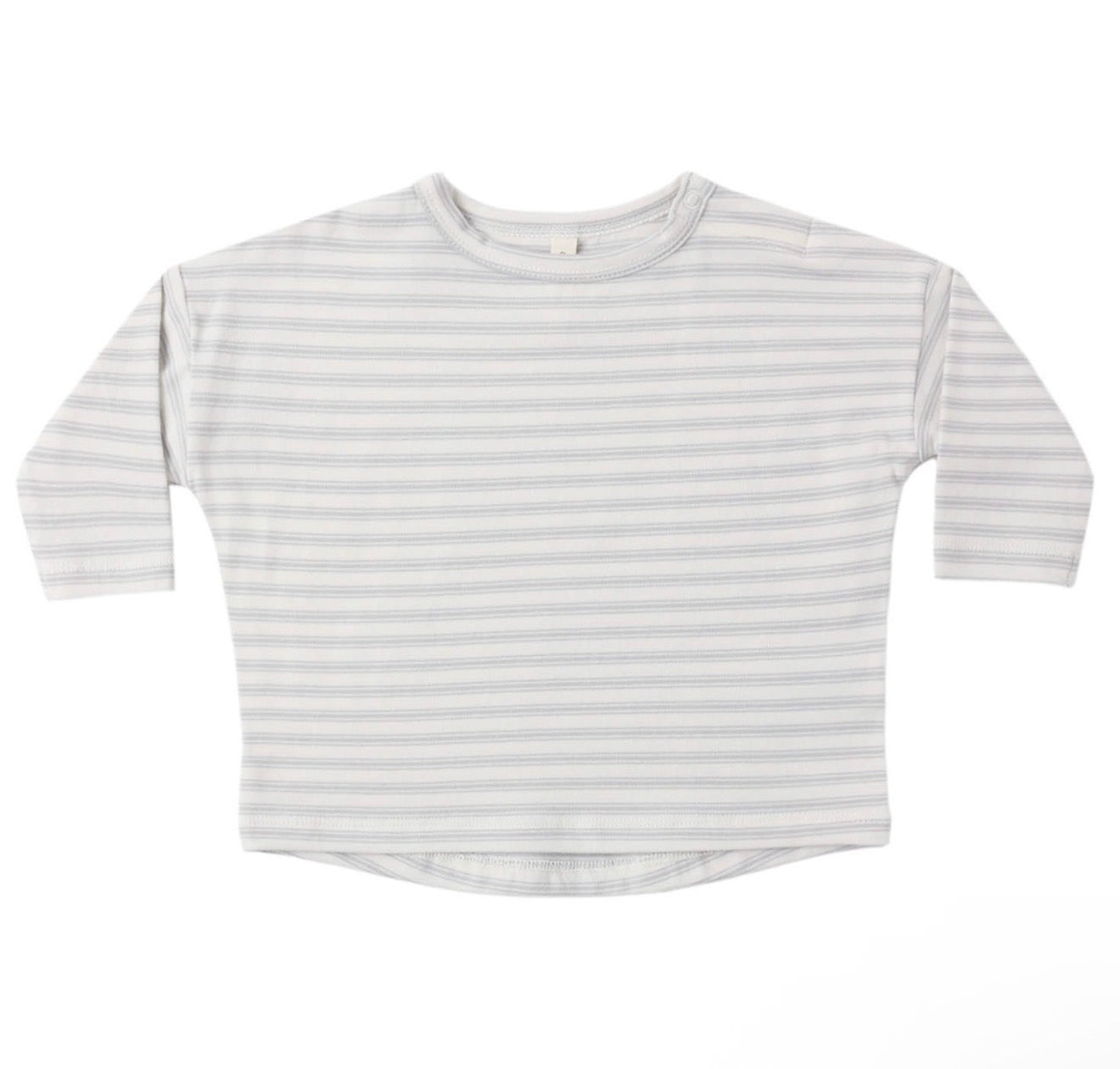 Quincy Mae Cloud Stripe LS Set