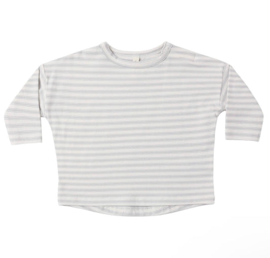 Quincy Mae Cloud Stripe LS Set