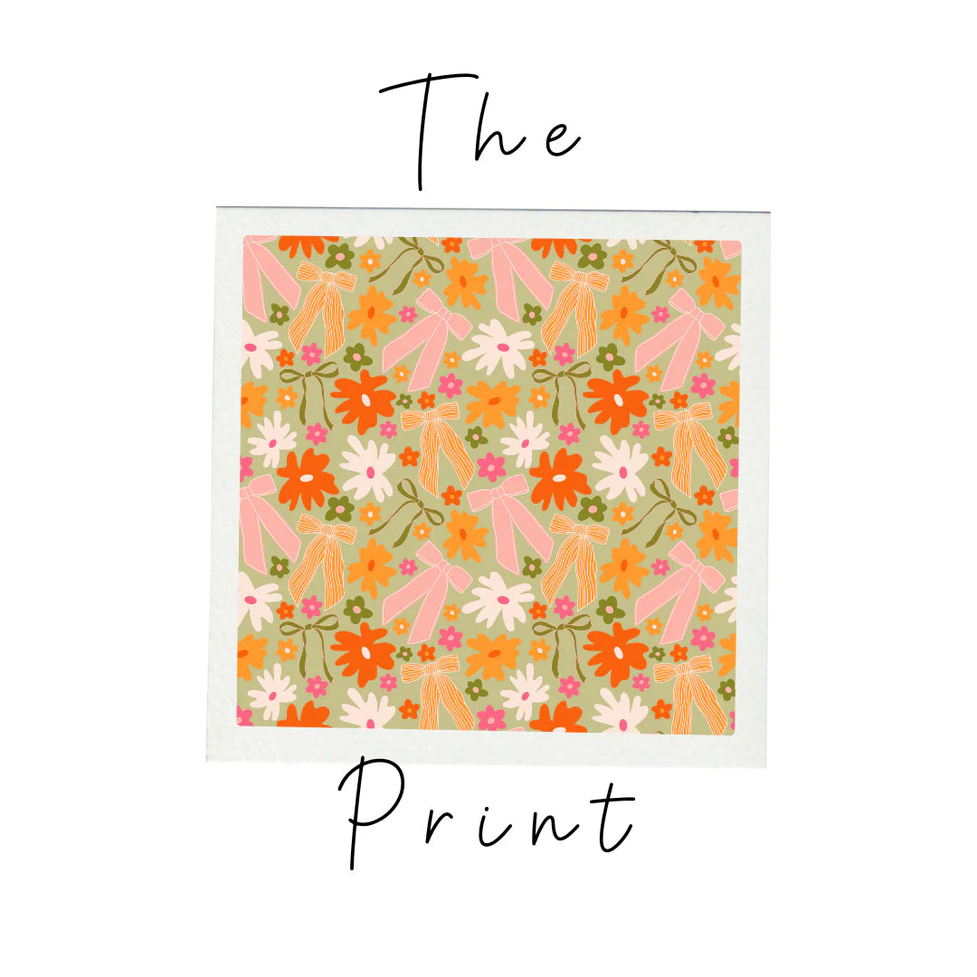 Poppy Kids Fall Flowers Ruffle Playsuit