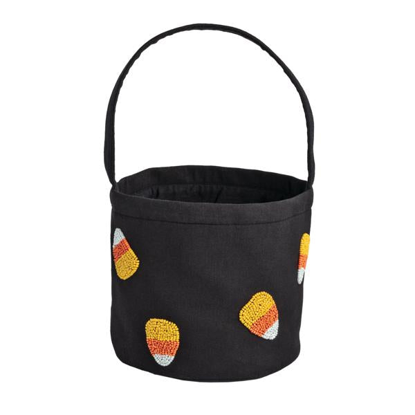 Mud Pie Candy Beaded Halloween Bucket