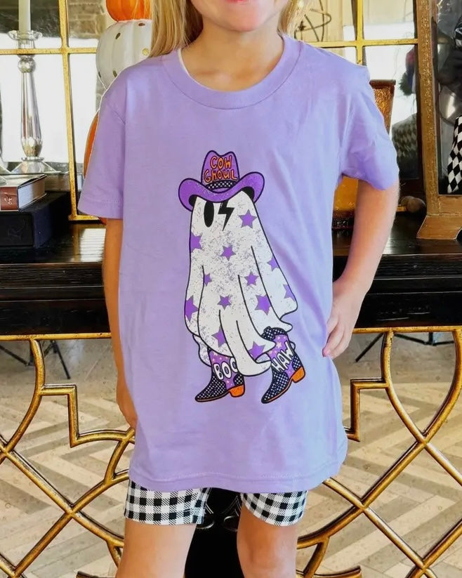 Poppy & Pine Cow Ghoul Tee