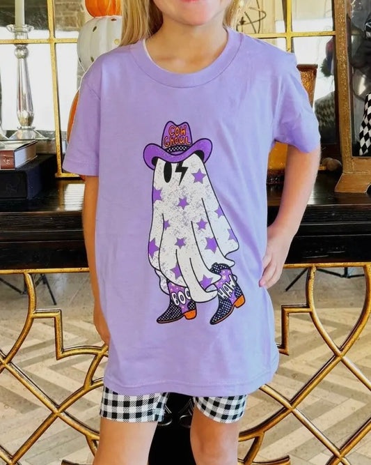Poppy & Pine Cow Ghoul Tee