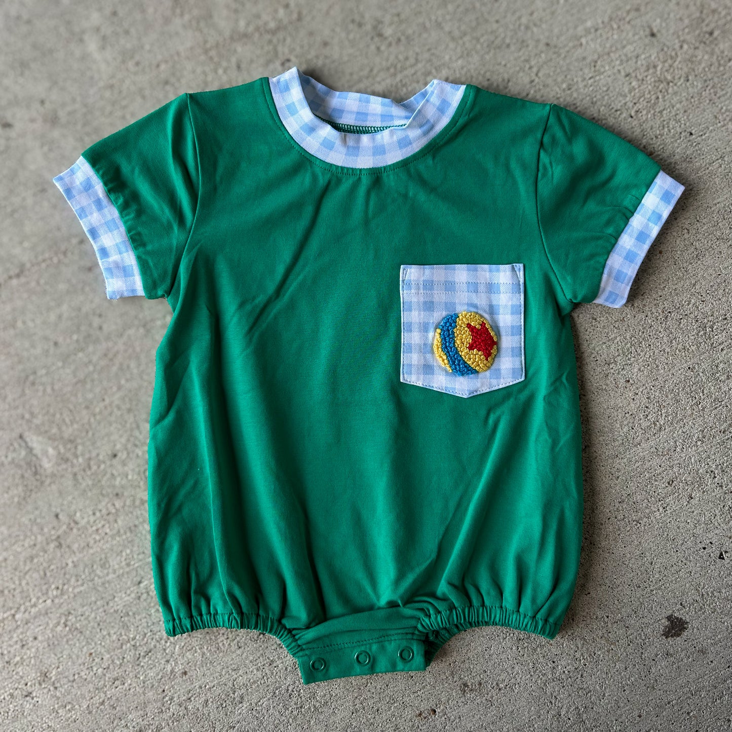 Smocked Flamingo Cowboy & Friends Bubble