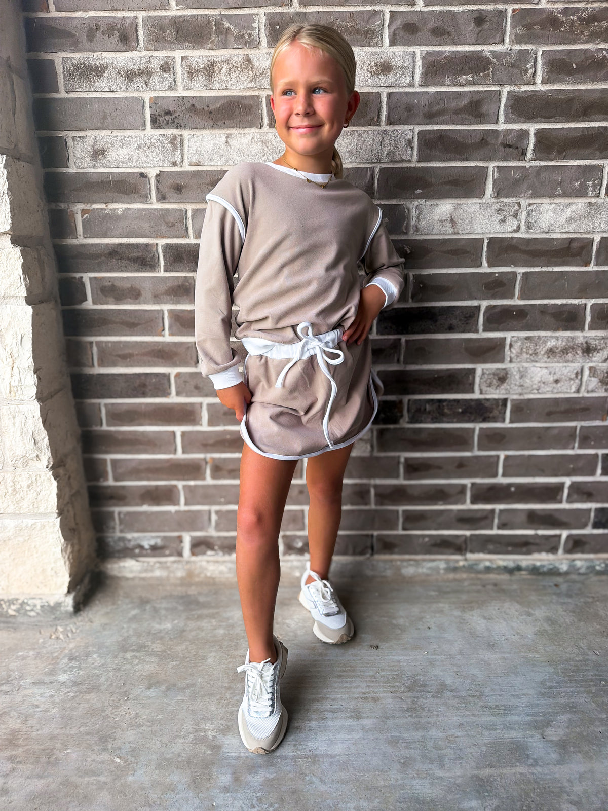 Millie Jay Josie Skort Set Mocha