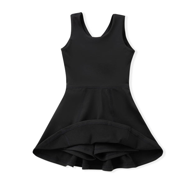 Swoon Baby Black Tennis Dress