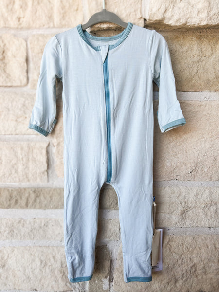 Kickee Pants Illusion Blue & Stormy Sea Playsuit