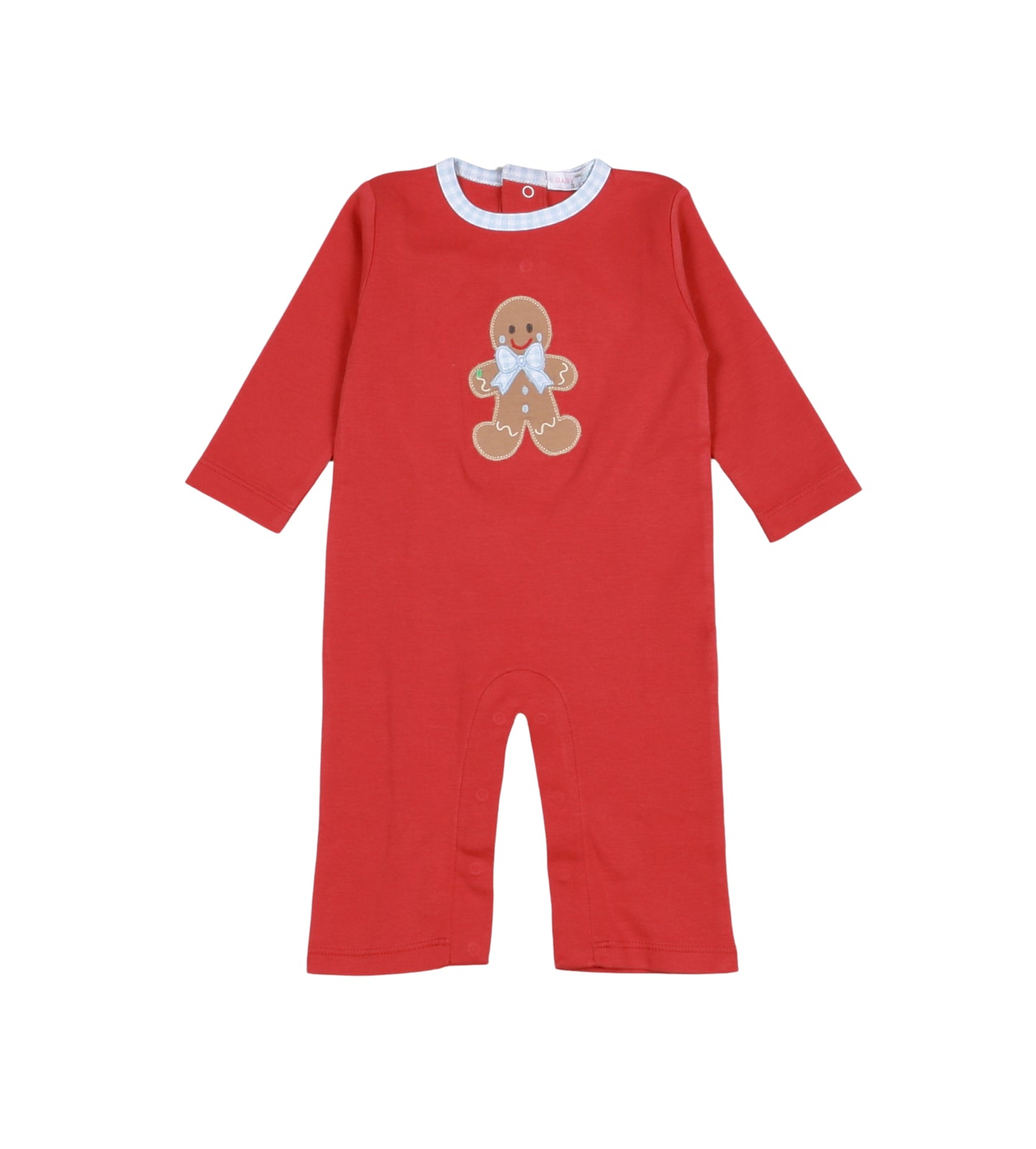 Baby Loren Gingerbread Man Boy Romper