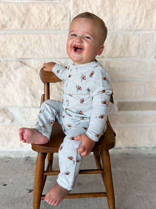 Angel Dear Football Field Goal Romper