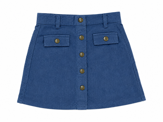 Hollis Baker Blue Halston Skirt