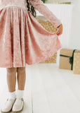 Ollie Jay Crushed Blush Gwendolyn Dress