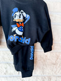 Black Donald Sweat Set