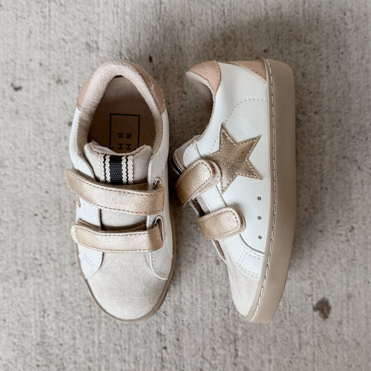 Shu Shop Sunny Mini Taupe Patent Sneaker