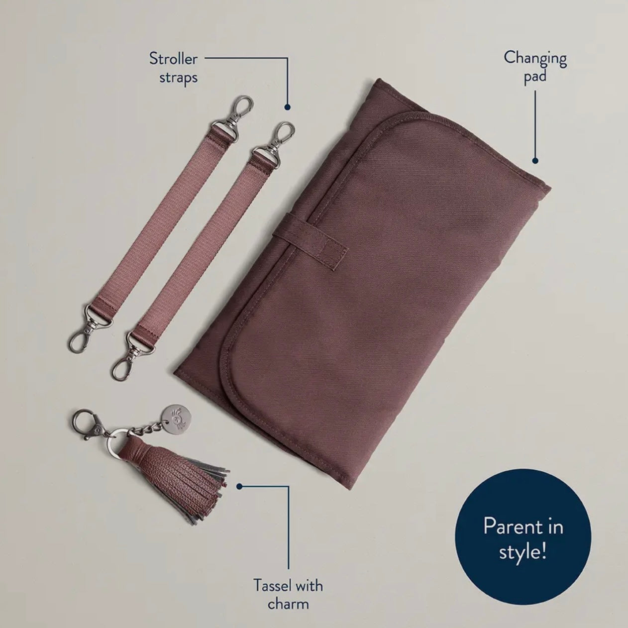 Itzy Ritzy Espresso Boss Diaper Bag Plus