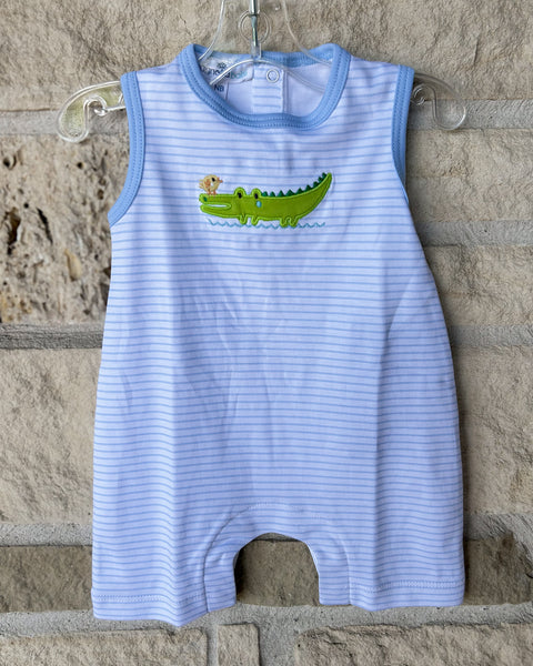Magnolia Baby Bayou Babies Appliqué Romper