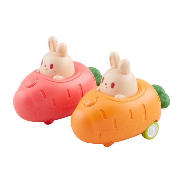 Mud Pie Bunny Press & Go Car