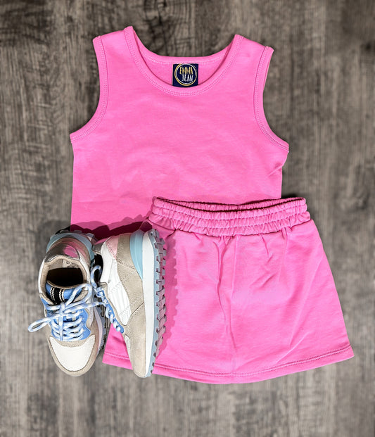 Emma Jean Presley Pink Skort Set