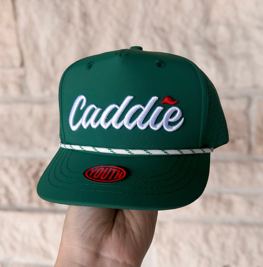 Green/White Caddie Hat