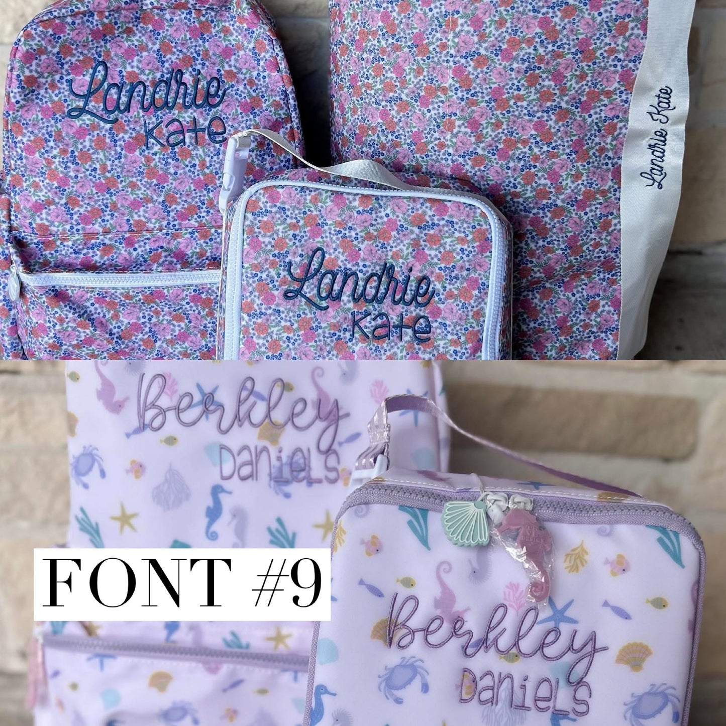 Monogram + Embroidery