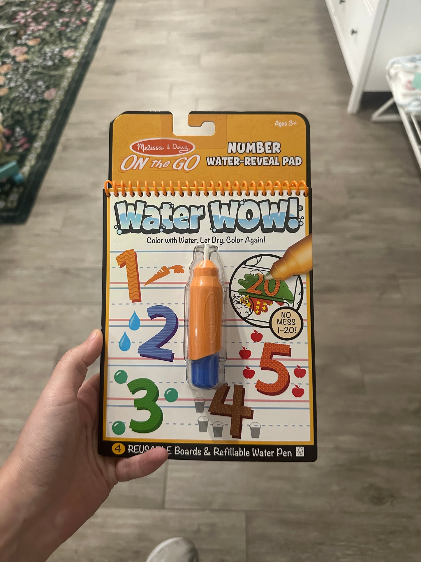 Melissa and Doug Water Wow Numbers