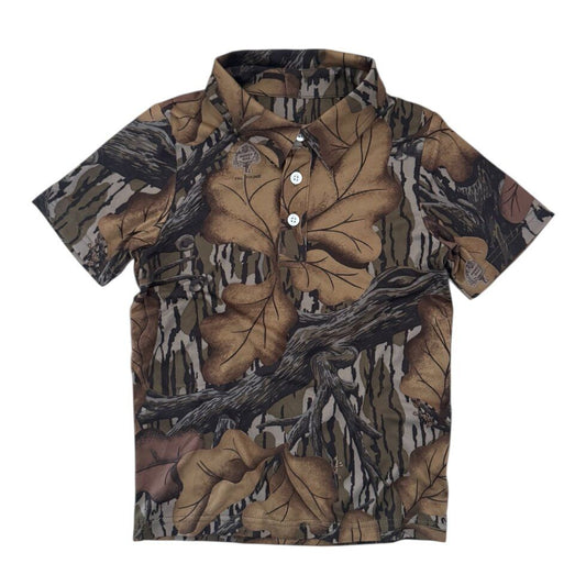 Velvet Fawn Scottie Mossy Oak Fall Folliage Delta Polo