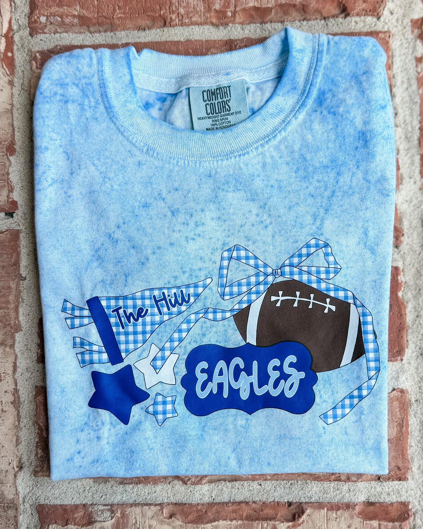 “The Hill” Pennant Football Tee