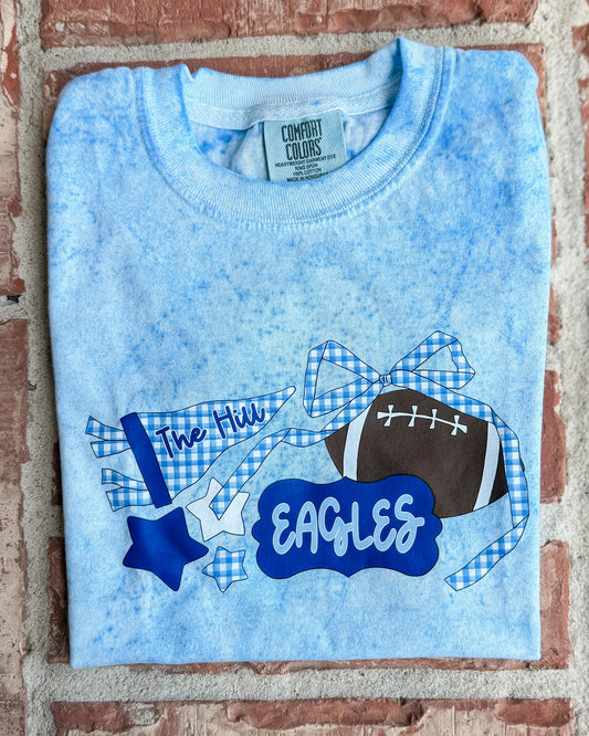 “The Hill” Pennant Football Tee
