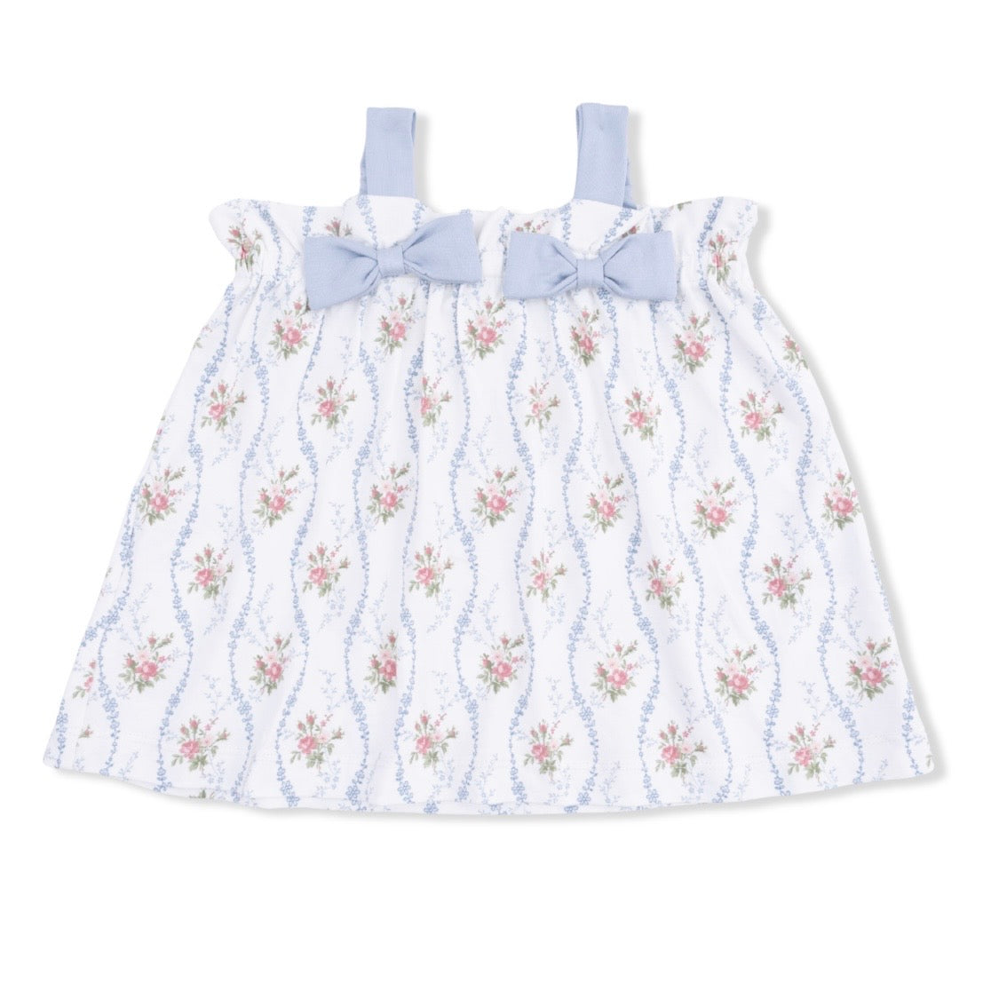 Angel Dear Heirloom Rose Stripe Bloomer Set