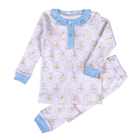 Baby Loren Royal + Charm Pima 2pc Loungewear