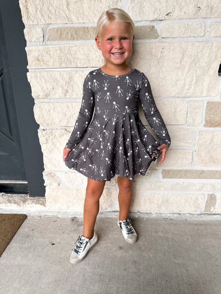 NTRL CO Bone-Jangles LS Dress