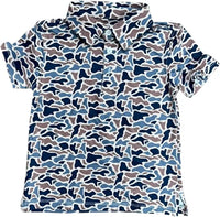 Meripex River Camo Polo