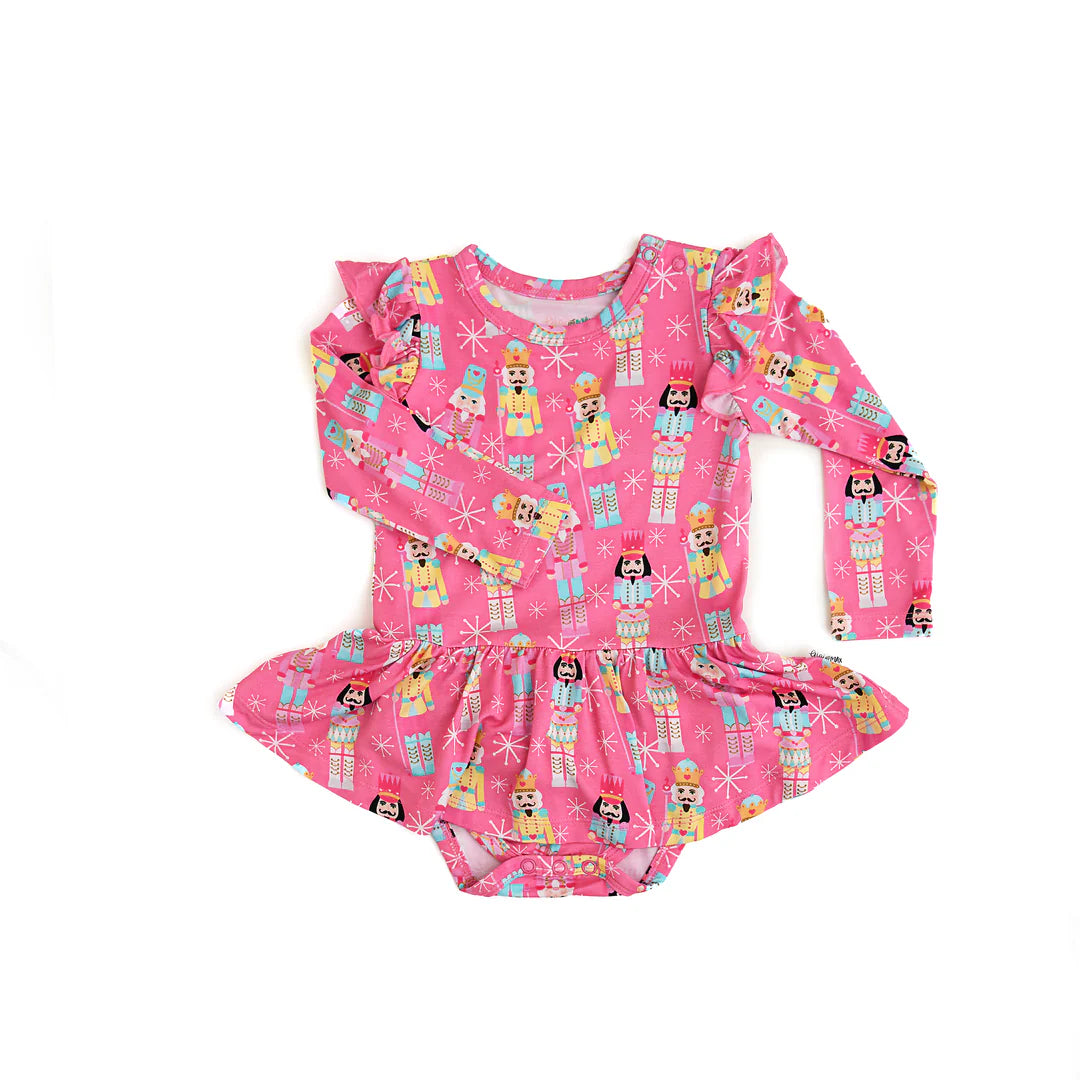 Gigi & Max Nutcrackers Bodysuit Dress