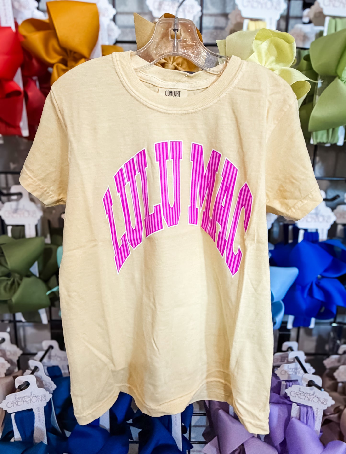 Lulu Mac Yellow/Pink Tee