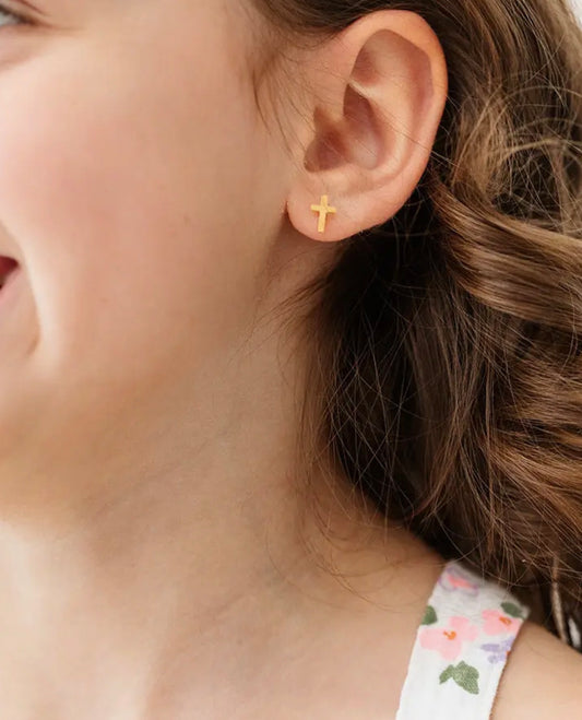 Pip Pop Post Cross Studs