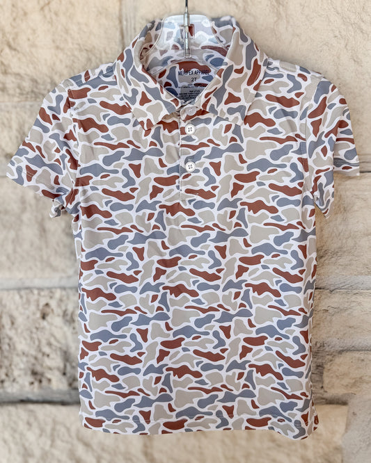 Meripex Woodland Camo Performance Polo