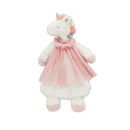 Mud Pie Unicorn Princess Plush Woobie