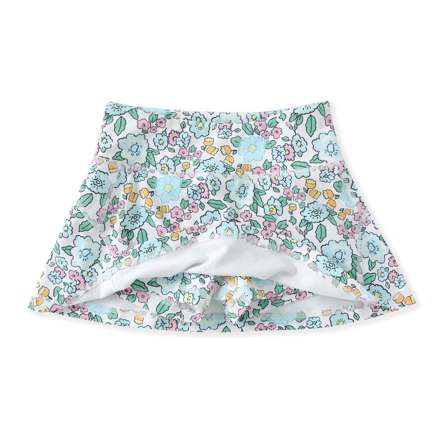 Swoon Baby Aqua Bloom Tennis Skirt