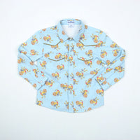 Blue Quail Turkeys LS Pearl Snap Shirt