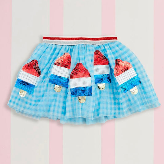 Mud Pie Patriotic Sequin Tutu