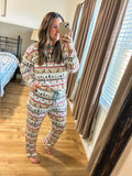 Angel Dear Reindeer Fair Isle ADULT Set