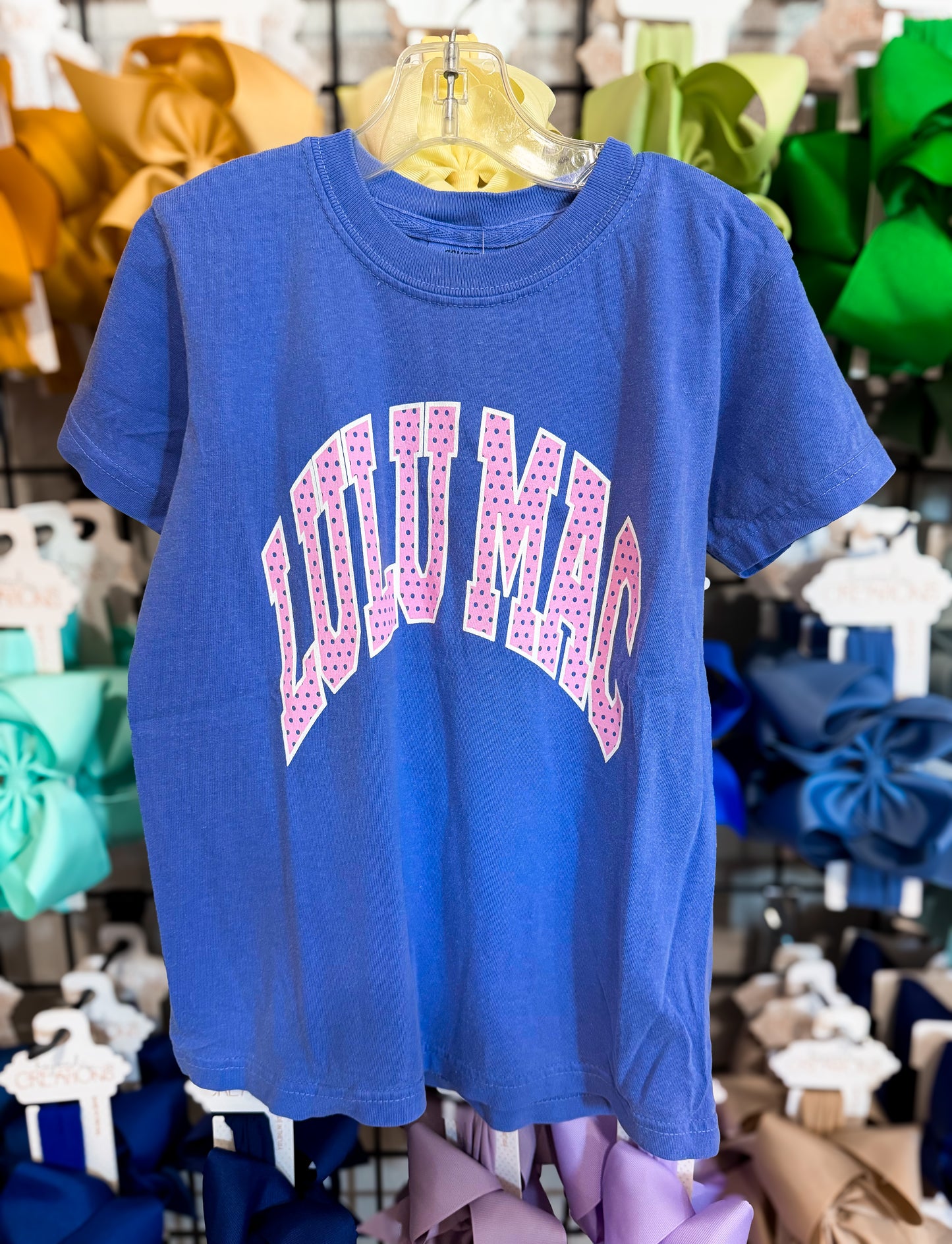 Lulu Mac Blue/Pink Tee