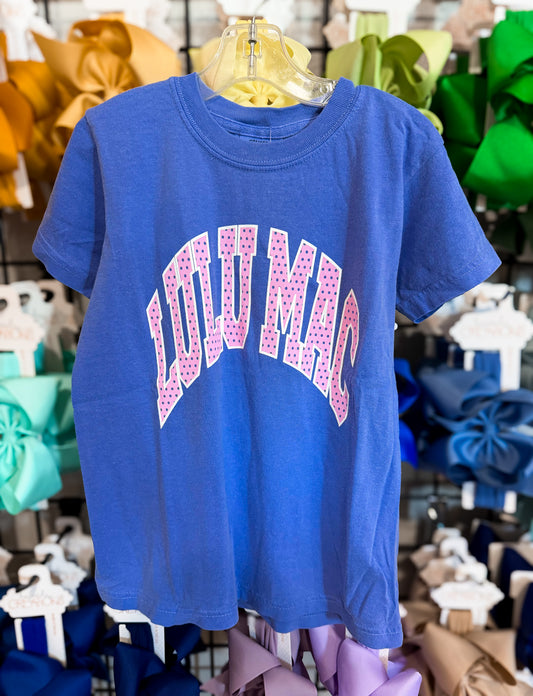 Lulu Mac Blue/Pink Tee