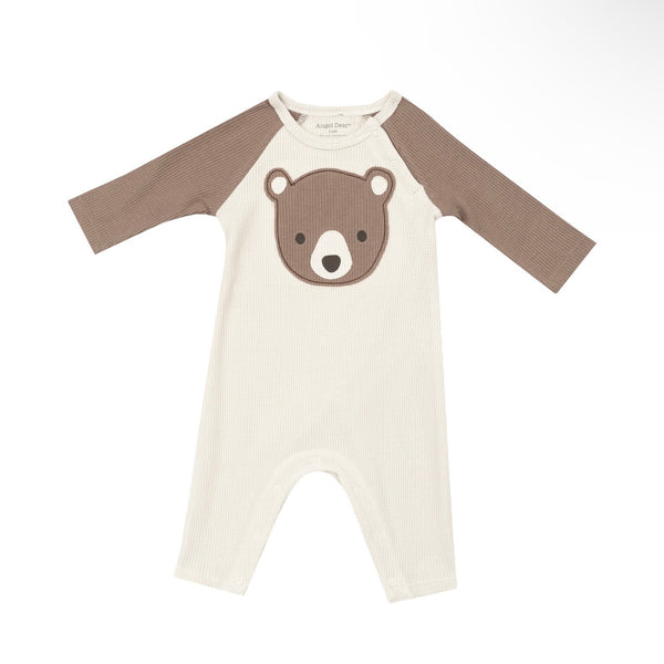 Angel Dear Baby Bear Appliqué Romper