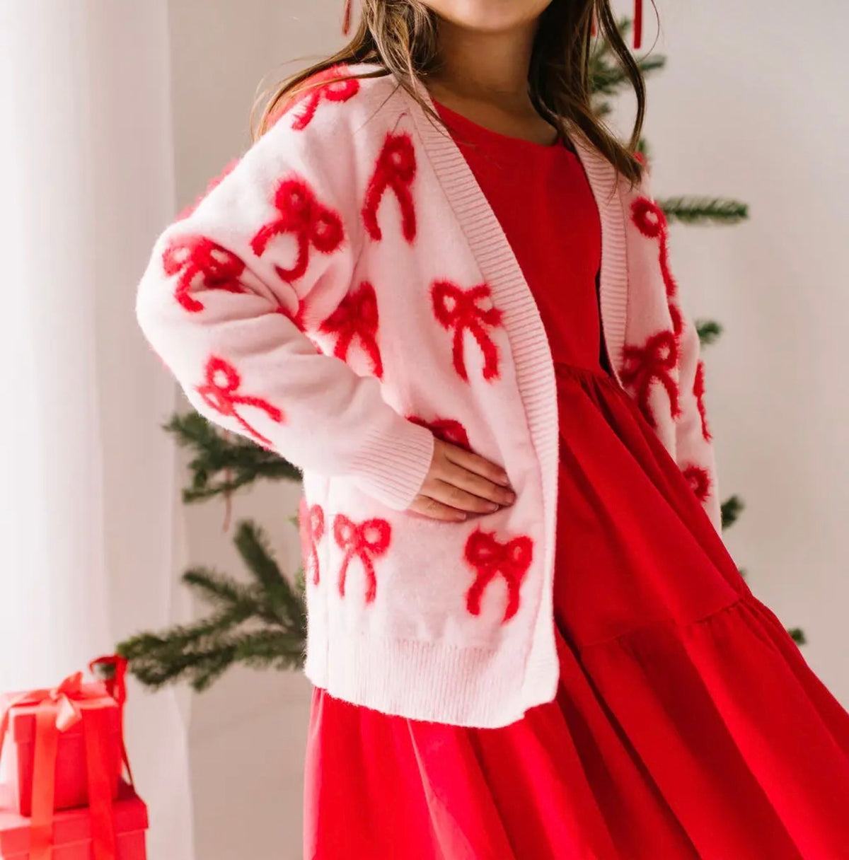 Ollie Jay Bow Cardigan