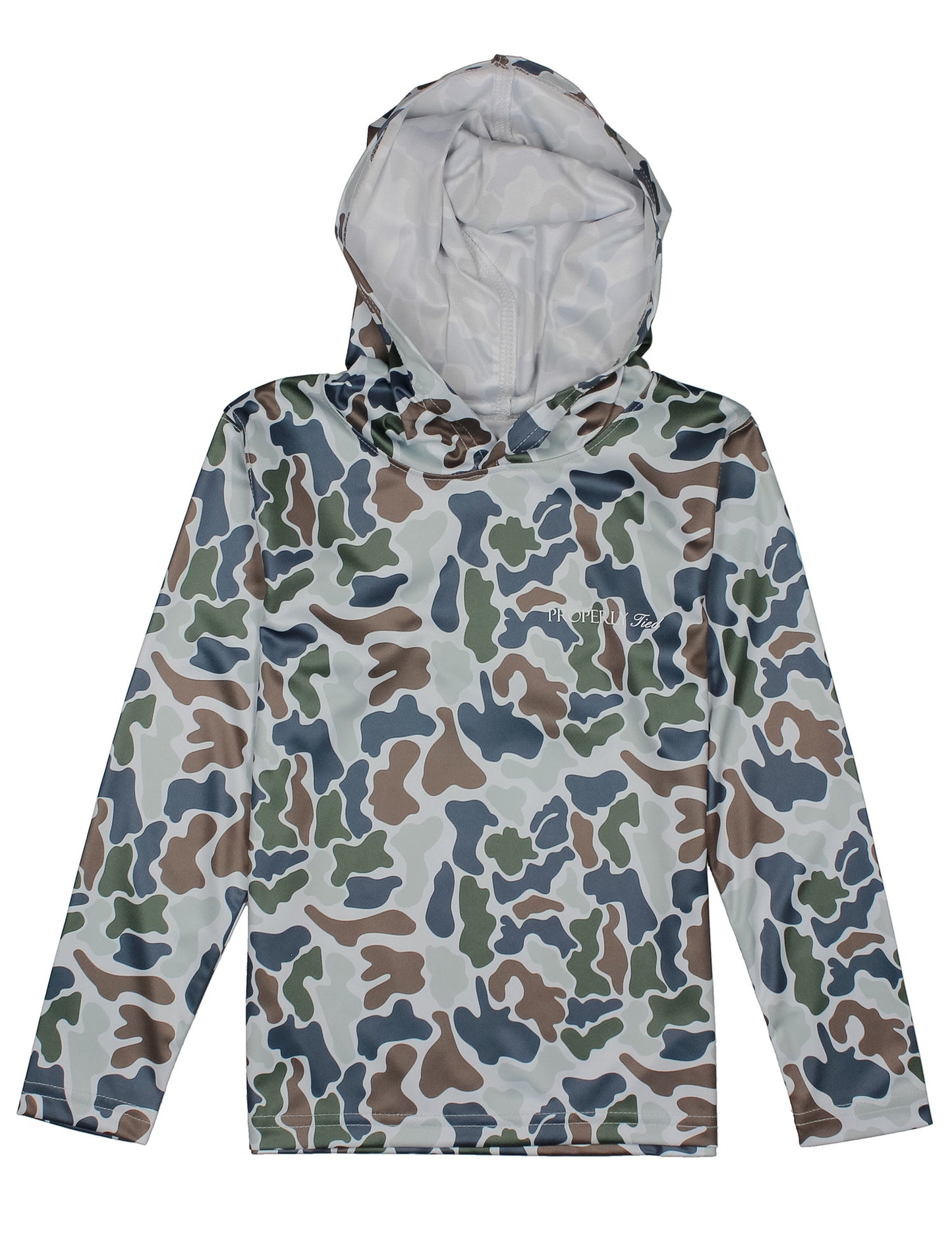 Properly Tied Terra Camo Performance Hoodie