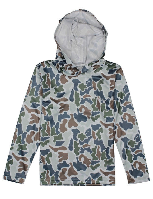 Properly Tied Terra Camo Performance Hoodie